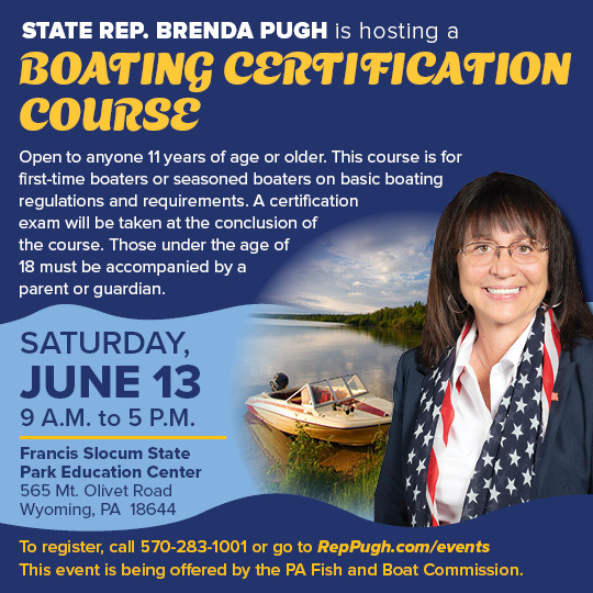 Pugh to Host Boating Certification Course 